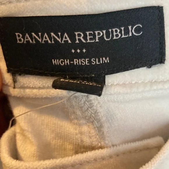 Banana Republic | High-Rise Slim | Tan | NWT | Size 34 - Picture 3 of 5